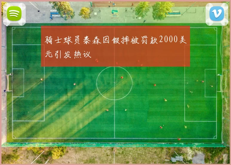 骑士球员泰森因假摔被罚款2000美元引发热议